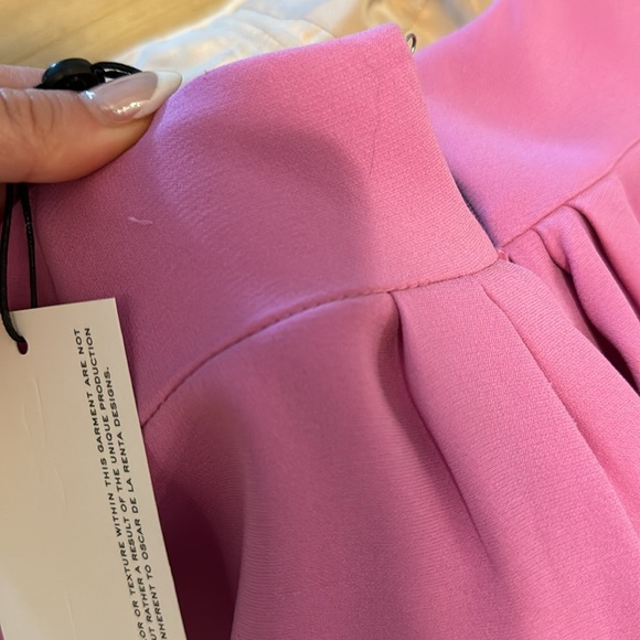 NWT Oscar de la Renta bow-embellished long strapless dress - Picture 12 of 12